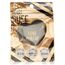 Sun Smile Silicone Heart Puff Mat Black Makeup Sponge 1pc, 2 image