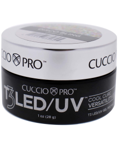 Cuccio Pro T3 Cool Cure Versatility Disco Bling 1oz Nail Gel