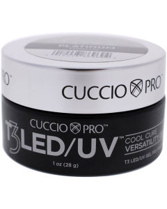 Cuccio Pro T3 Cool Cure Versatility Platinum 1oz Nail Gel