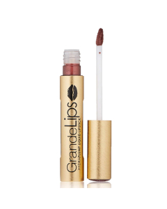 Grande Cosmetics Grandelips Plumping Metallic Semi Matte Rose Blush 0.14oz Liquid Lipstick