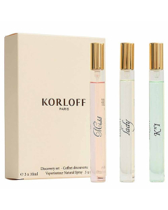 Korloff Paris For Women Discovery Set Edp 3 X 10ml (Lady + Miss + Korlove)