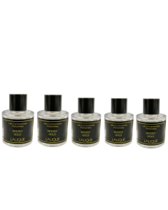 Lalique Les Compositions Parfumees Woody Gold 2020 Unisex Mini Set Edp 5 X 5ml