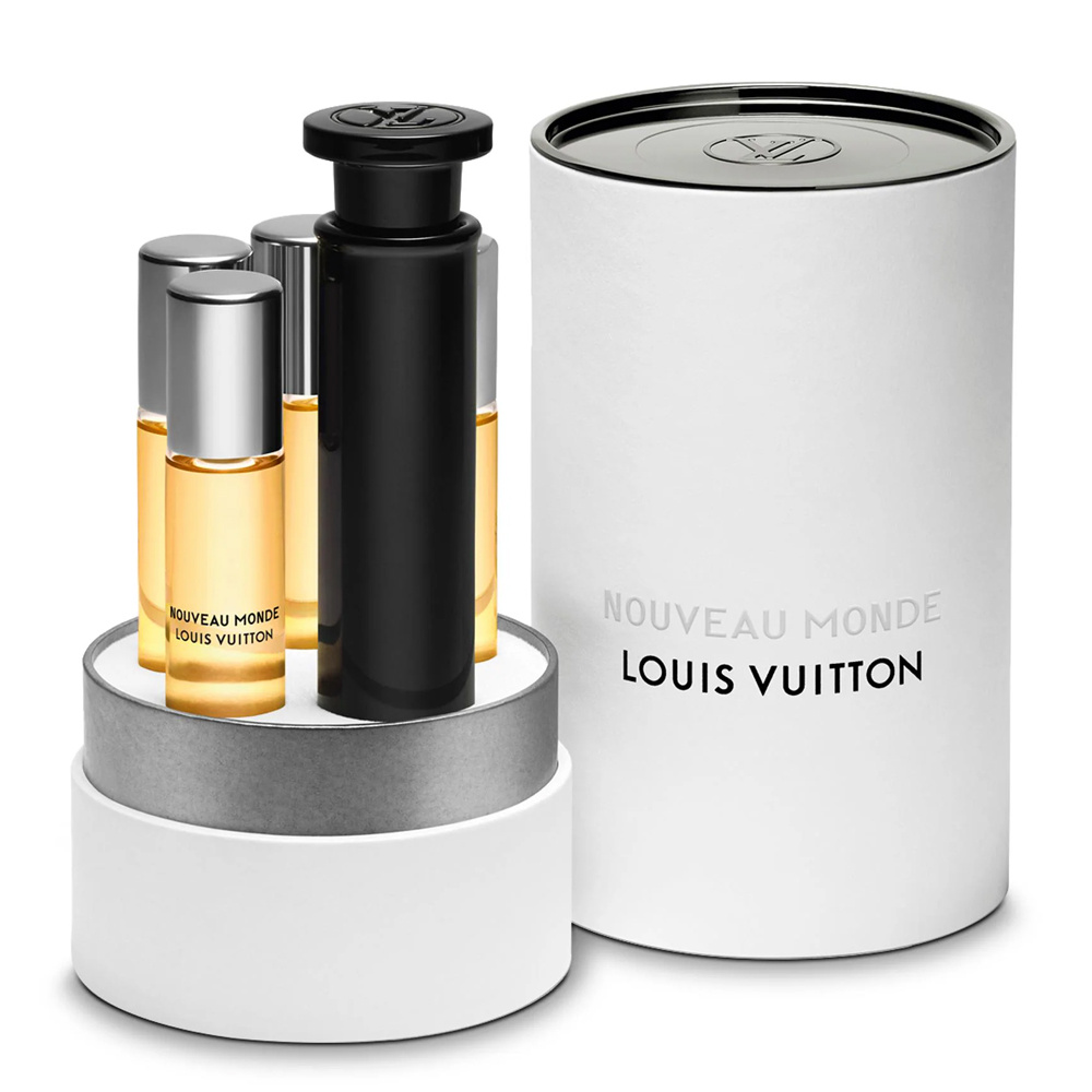 Louis Vuitton Nouveau Monde For Men Eau De Parfum 4 X 7.5ml Travel