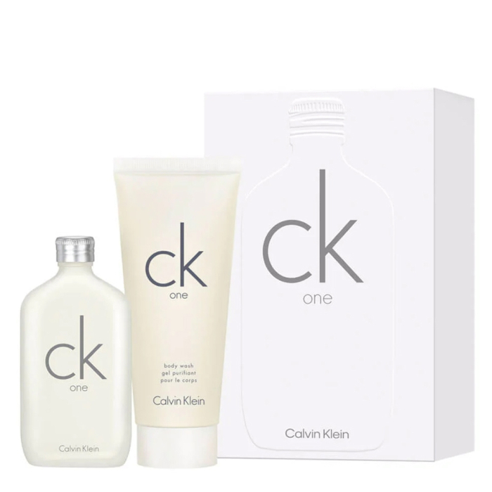 Kit Coffret CK One Calvin Klein Eau de Toilette 100ml + Body Wash + Spray