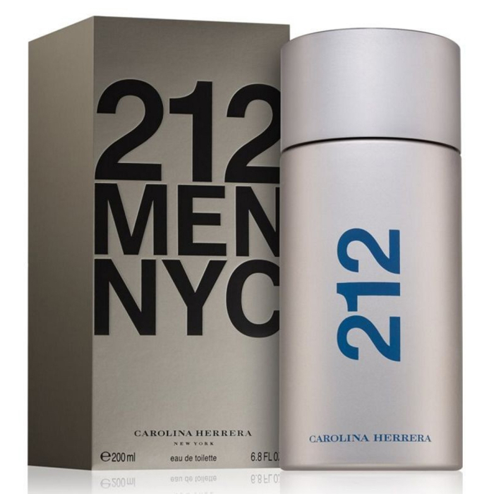 Carolina Herrera 212 Men For Men Eau De Toilette 200ml