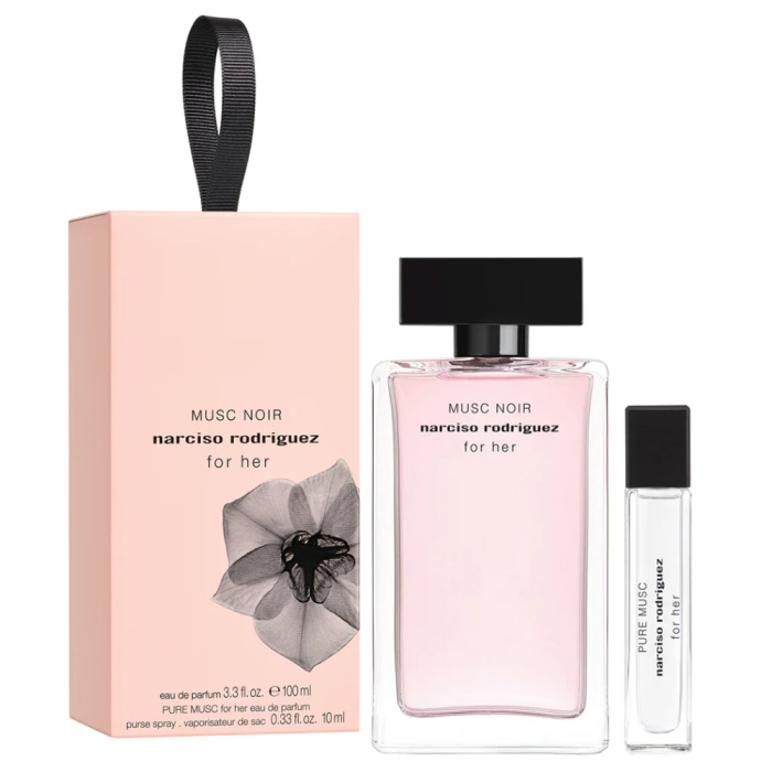 Narciso Rodriguez Musc Noir For Her (W) Set Edp 100ml + Pure Musc For Her  Edp
